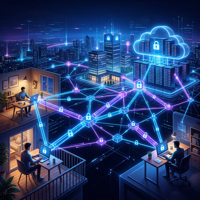 WireGuard Mesh VPN for Remote Teams: Secure Employee Access to Office Networks